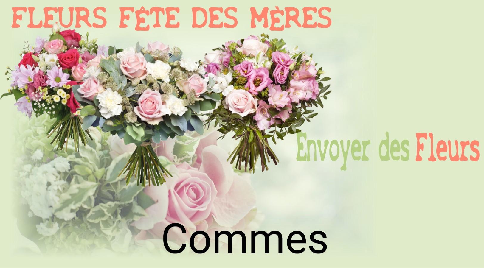 Bouquet de Fête des Mères livré à Commes